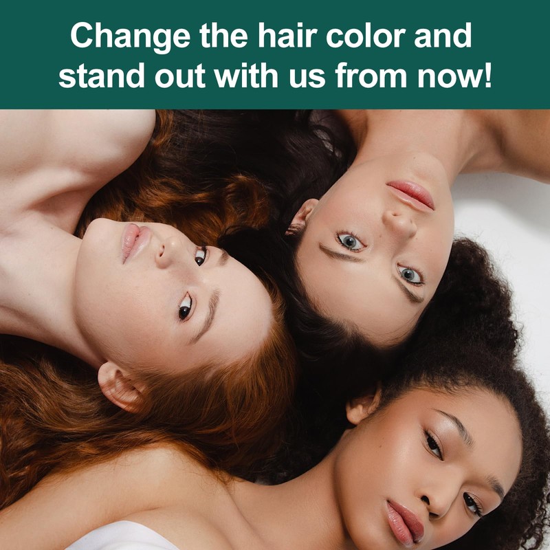 Yocisku Tea Tree Hair Dye Shampoo 3 in 1, Gray