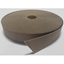 1 Yard - MIL SPEC 1.5" Elastic Webbing/MOLLE Webbing - Khaki/TAN