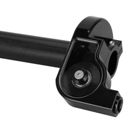 BIUGERCN Motorcycle Throttle Lever Assembly 7/8 Inch 22 mm Handles Throttle Cable Quick Pull Quick Throttle Handle 50cc 110 125 150 200 250cc Dirt Pit Bike Black