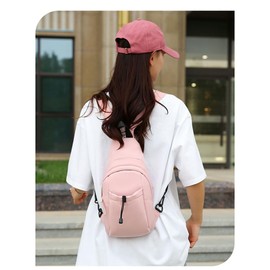 JENAGREEN Waterproof Sling Backpack Crossbody Sling Bag for Women Men, Multipurpose Travel Hiking Adjustable Chest Bag Casual Daypack