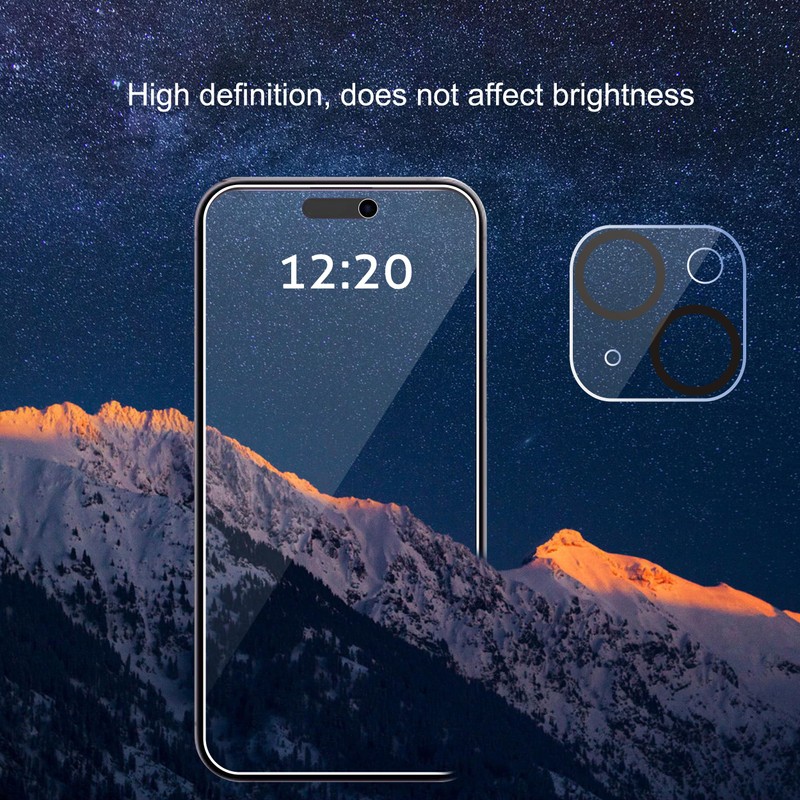 Ailun 3Pack Privacy Screen Protector for iPhone 15 Plus [6.7