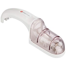 Shimomura Industry KZ-616 Water Double Sharpener KZ-616 Niigata, Tsubamesanjo, White, 1.9 x 2.3 x 7.7 inches (49 x 59 x 195 mm)