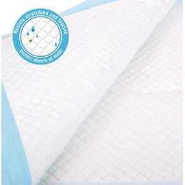 Disposable Bed Pads for Incontinence 23" x 36" - 20 Count, Leak-Proof Chucks Pads for Adults, Kids and Pets, Absorbent Disposable Underpads, Incontinence Bed Pads Disposable for Beds