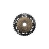 SHIMANO,One Size,Silber/Schwarz,EMFTZ5007434 Tourney/TY MF-TZ500 7-speed multiple freewheel, 14-34 tooth