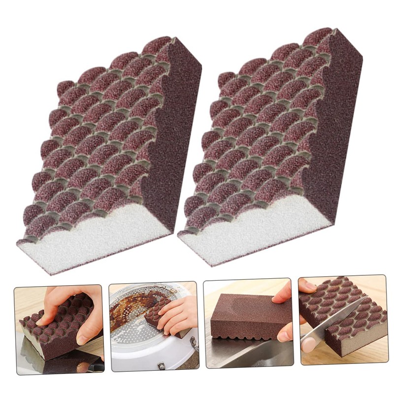 Baluue Household Cleaning Sponges Set of 2 Multi-Purpose Kitchen Dish