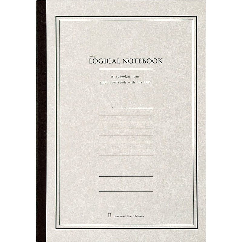 5 colors Pakkuno-B507B-5P Nakabayashi swing logical notebook classic B5 size