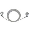 JEXTRA Galvanized Steel Winch Cable, 5/16” x 50ft Wire Rope