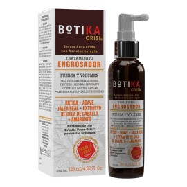 Botika Grisi Serum Engrosador Tratamiento Capilar con Nanotecnologa - Tratamiento Fortalecedor y Anticada, Crecimiento y Volumen para Cabello Frgil - 