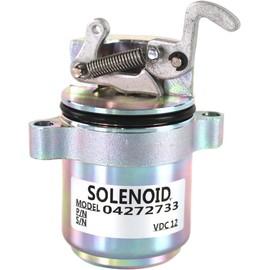 Otobaijeni 04272733 04170534R Fuel Shut Off Solenoid 12V Stop Solenoid Valve for Deutz 1011 M7272733 Bobcat Skid Steer Loader 863/873