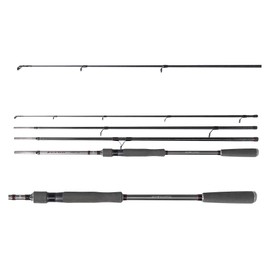 DAIWA Fuego Predator Travel Spin, 2.40 m, 15-50 g, 4 Pieces, Fast, Predator Fishing Rod, Travel Rod, 11125-246