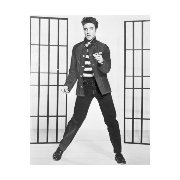 New 8x10 Photo: King of Rock 'n Roll Elvis Presley in Jailhouse Rock