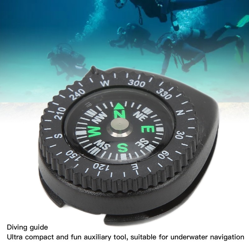 Mini Wristband Compass Portable Diving Compass Camping Emergency Survival Navigation