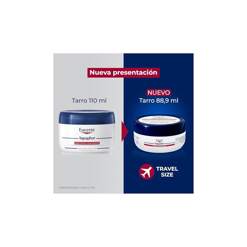Eucerin Aquaphor Pomada Reparadora (89ml) Experta para el cuidado de