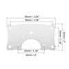 uxcell 10pcs Hinge Repair Kit, Cabinet Hinge Repair Plate with