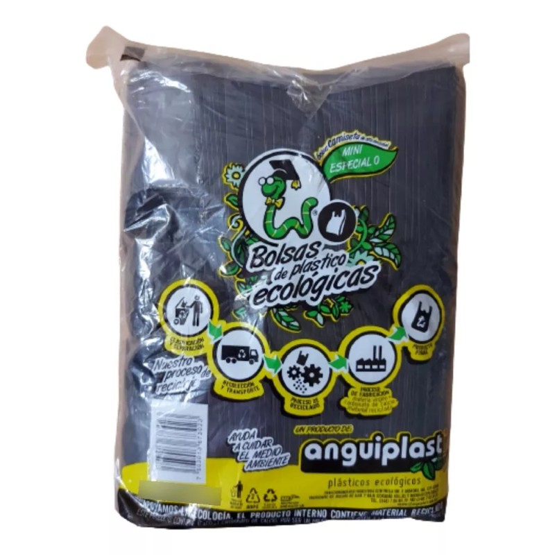 Anguiplast 3 Kg De Bolsa De Camiseta Del Número 0