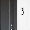 House Number 3 AVENIDA Door Numbers in 3 Sizes (15,