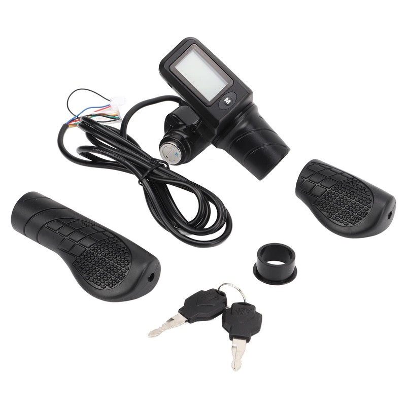 Ozgkee 805 LCD Display Panel Throttle Grip Set Electric Scooter,