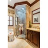 TOGU SUS304 Stainless Steel 6 "Shower Door Handle 18" Towel