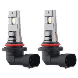 Rivulet 9006 LED Bulbs, 16000LM 600% Brighter, 6000K Cool White, IP68 Waterproof, Plug-and-Play Low Beam Replacement Bulbs, Pack of 2