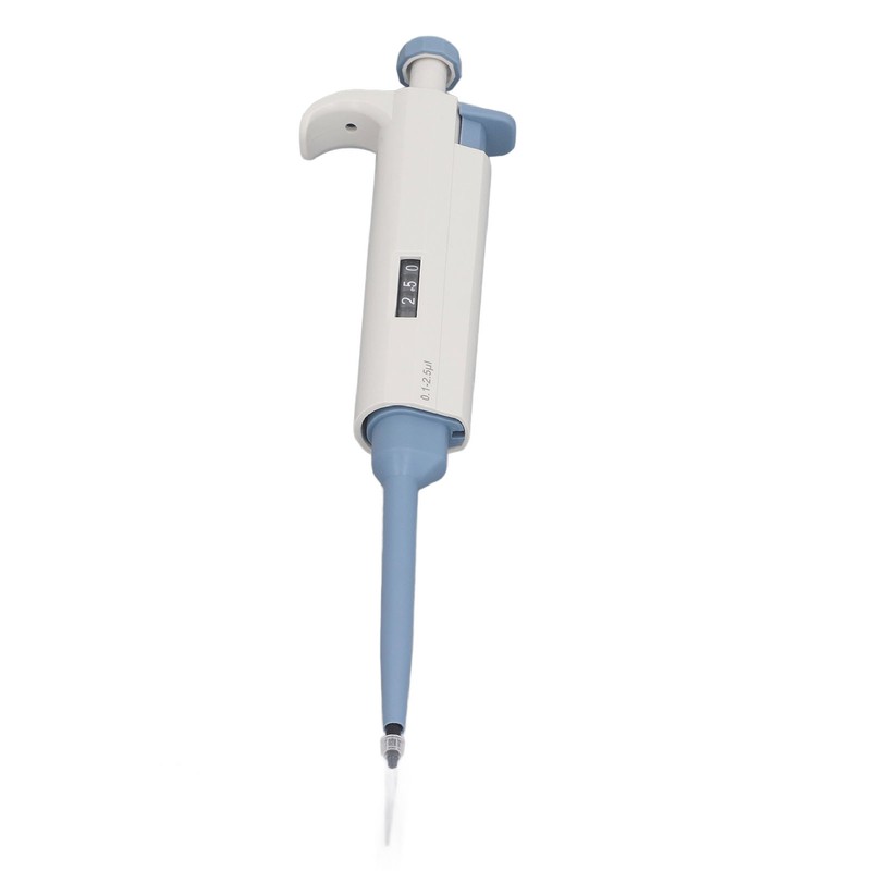 Lab Micropipette 0.1‑2.5ul Adjustable Volume Single Channel Pipettor Instruments Equipment