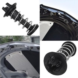 2Pcs Hood Catch Spring Safety Engine Hood Spring Compatible with 2008-2015 M-ercedes W204 W212 X204 C300 C350 A2048800227