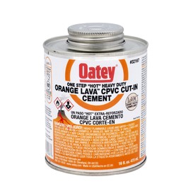 16 OZ CPVC HEAVY DUTY ORANGE LAVA CEMENT