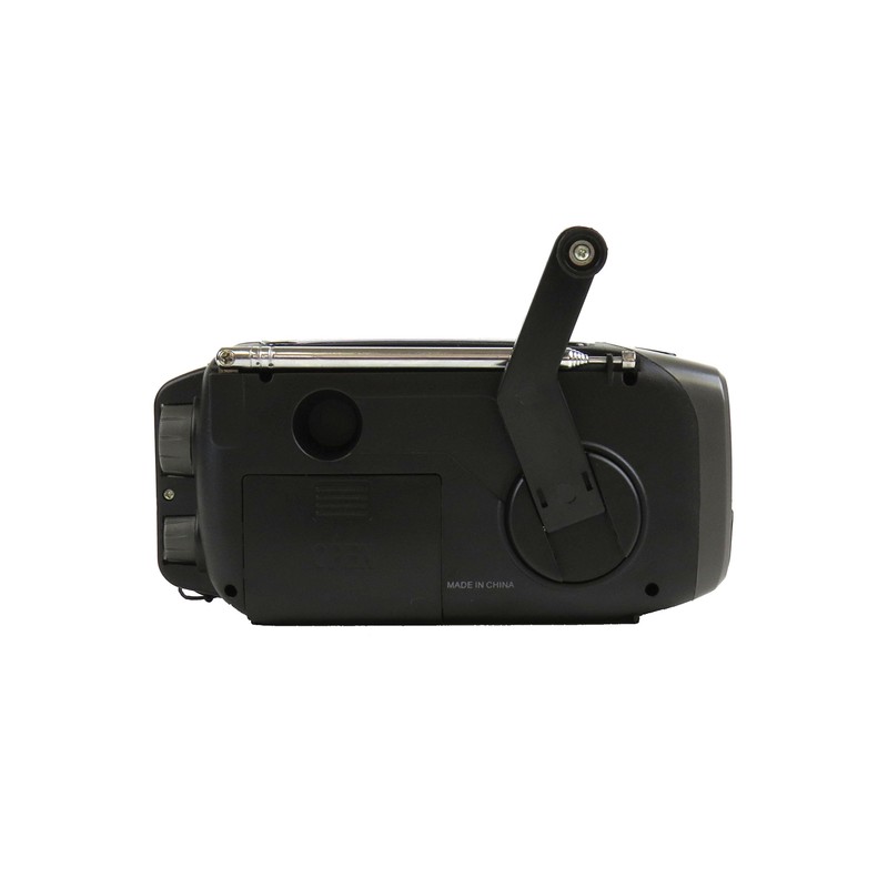 Kaito KA350YLW Voyager Trek Solar/Crank AM/FM/SW NOAA Weather Radio with