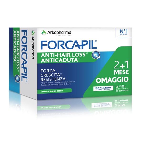 Forcapil Pack Anti Fall 90 Tablets
