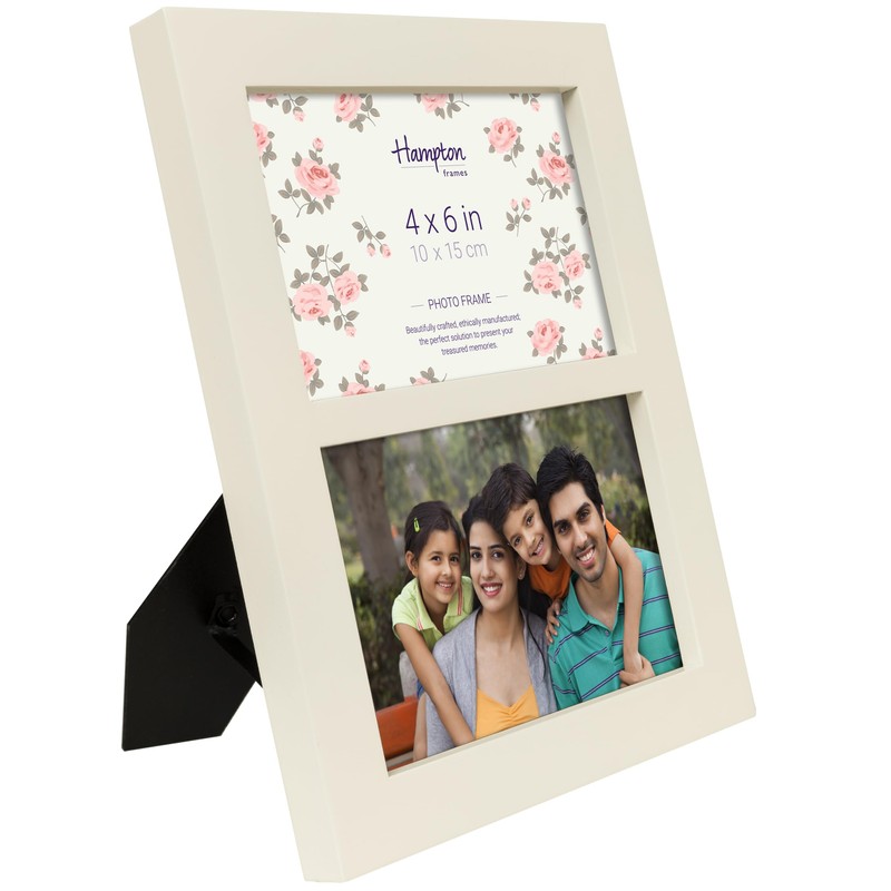 Hampton Frames GALLERY White Split double frame - Two 4x6