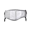 Triplast grey Washable Face Masks With Filters Adjustable And Reusable