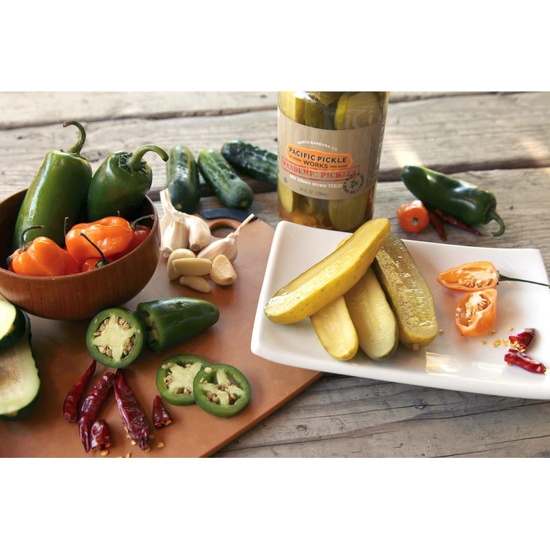 Pandemic Pickles (3-pack) - Spicy habanero caraway dill pickles 24oz