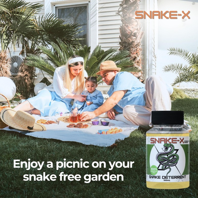 Snake Deterrent for Yard, Homes, and Outdoor Areas – Non-Toxic