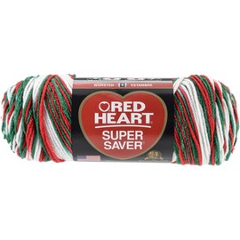 Red Heart Super Saver Yarn-Mistletoe