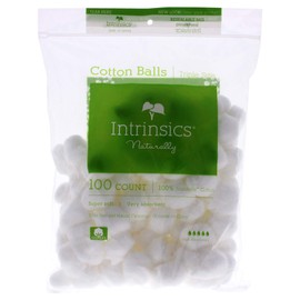 Intrinsics Triple-Sized Organic Cotton Balls Unisex Cotton 100 Pc