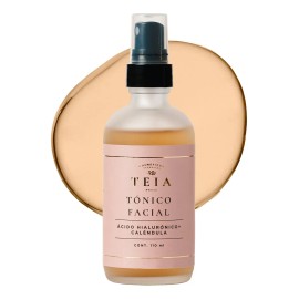 Tónico Facial Con Ácido Hialurónico Teia Cosméticos Momento de aplicación DíaNoche Tipo de piel Mixta                                                 