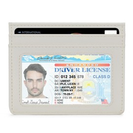 ARCWOR Slim Wallet Minimalist Front Pocket RFID Blocking Men and Women Leather Wallets