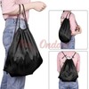 The Ondam Shoe Bag Backpack Travel Pouch Shoe Storage Bag Red 3ea