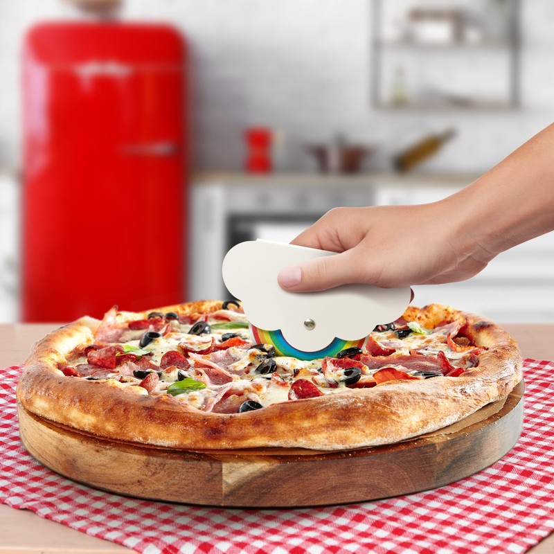 Genuine Fred PIE IN THE SKY, Rainbow Pizza Cutter
