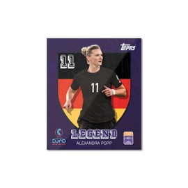 2025 Topps Women's Euro Stickers Starter Pack (Album + 18 Stickers)