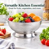 Stainless Steel Colander for Washing Vegetables and Draining Pasta –