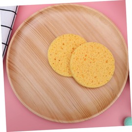 WOONEKY 12pcs Soft Face Cleansing Puff Natural Cellulose for Deep Clean Exfoliation