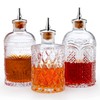 Barfly Bitters Bottle Set of 3 - M37186/M37187/M37188, Glass, 6.8
