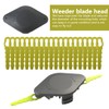 GRABOTE Latest Upgraded Trimmer Head with 20pcs Blades for Ryobi