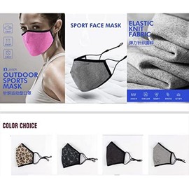 Lylac Face Mask Adult Sports 2 Layers