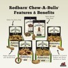 Redbarn Chew-A-Bulls (Size: Large | Shape: Toad | 6-Count (Case