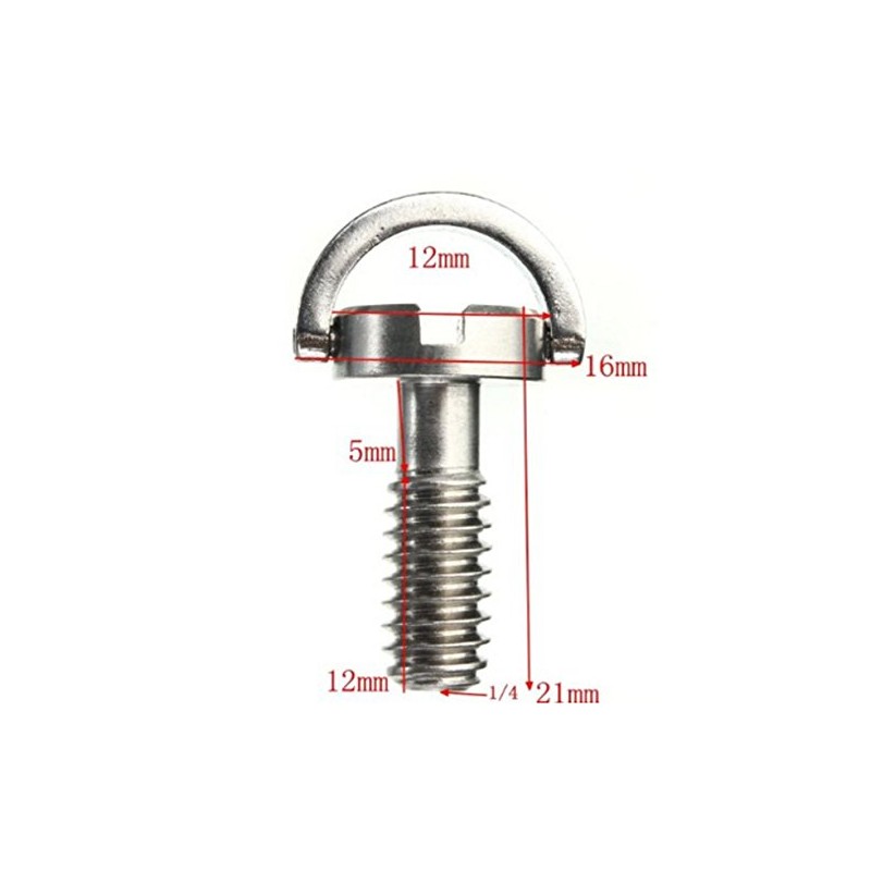 Arca Swiss Plate,2Pcs Camera Fixing Screws,1/4 Dring Screw for Camera