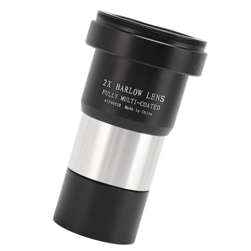 Barlow Lens 2X 1.25in Fully Multi Coated Metal Telescope Eyepiece