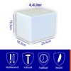 Thermal Box Polystyrene 4.4 Litres with Lid, Cool Box, Polystyrene