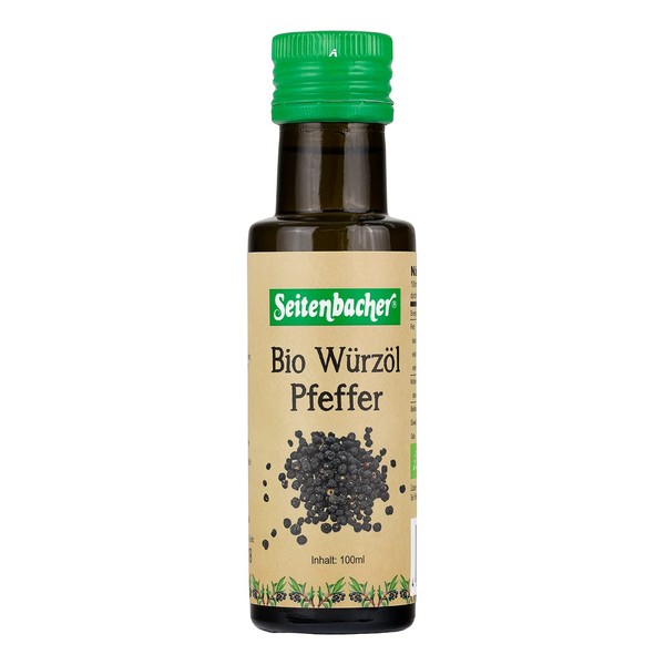 Seitenbacher Organic Spice Oil Pepper I Cold Pressed I First