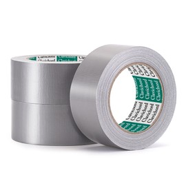 CLAVICHORD Duct Tape Heavy Duty Waterproof - 3 Rolls Total 105 YDS Silver Duct Tape No Residue Tear by Hand Strong Adhesive for Indoor Outfoor Home Repairs